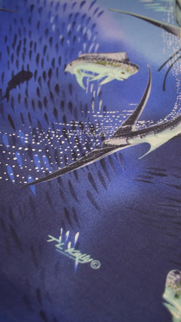 Marlins Reef- 100% cotton