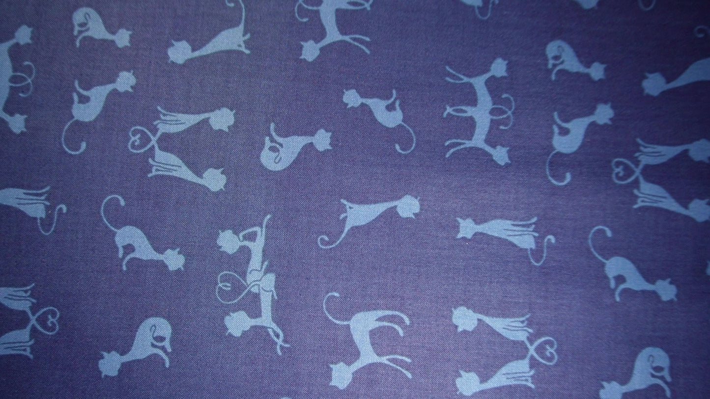 Paris Cats - 100% Cotton