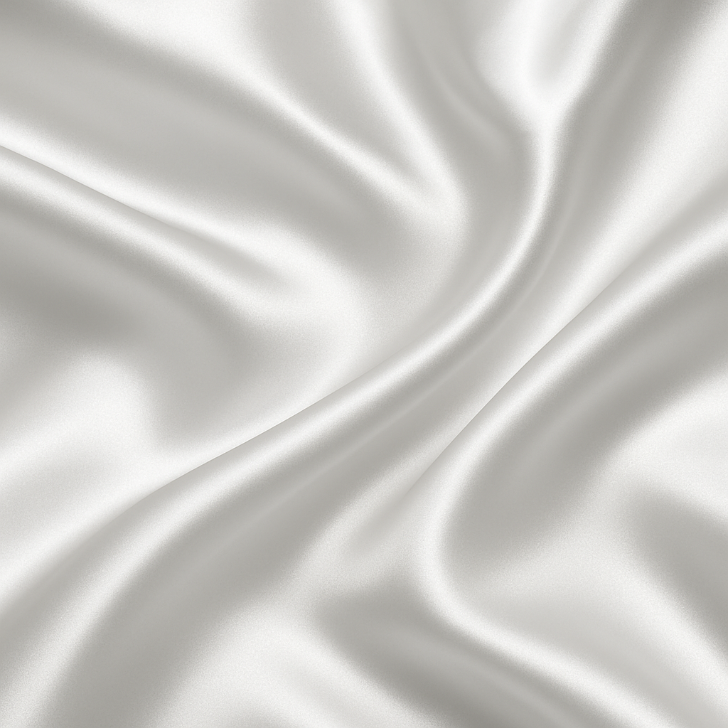 White Bridal Satin Fabric – 60" Width
