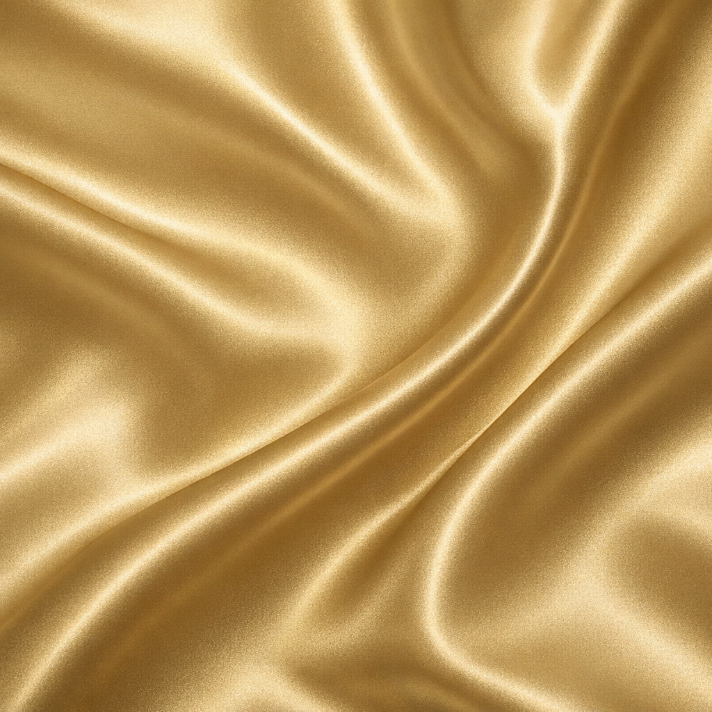 Gold Bridal Satin Fabric – 60" Width - Sold by the yard