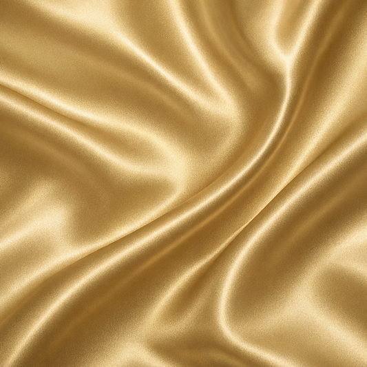 Gold Bridal Satin Fabric – 60" Width - Sold by the yard