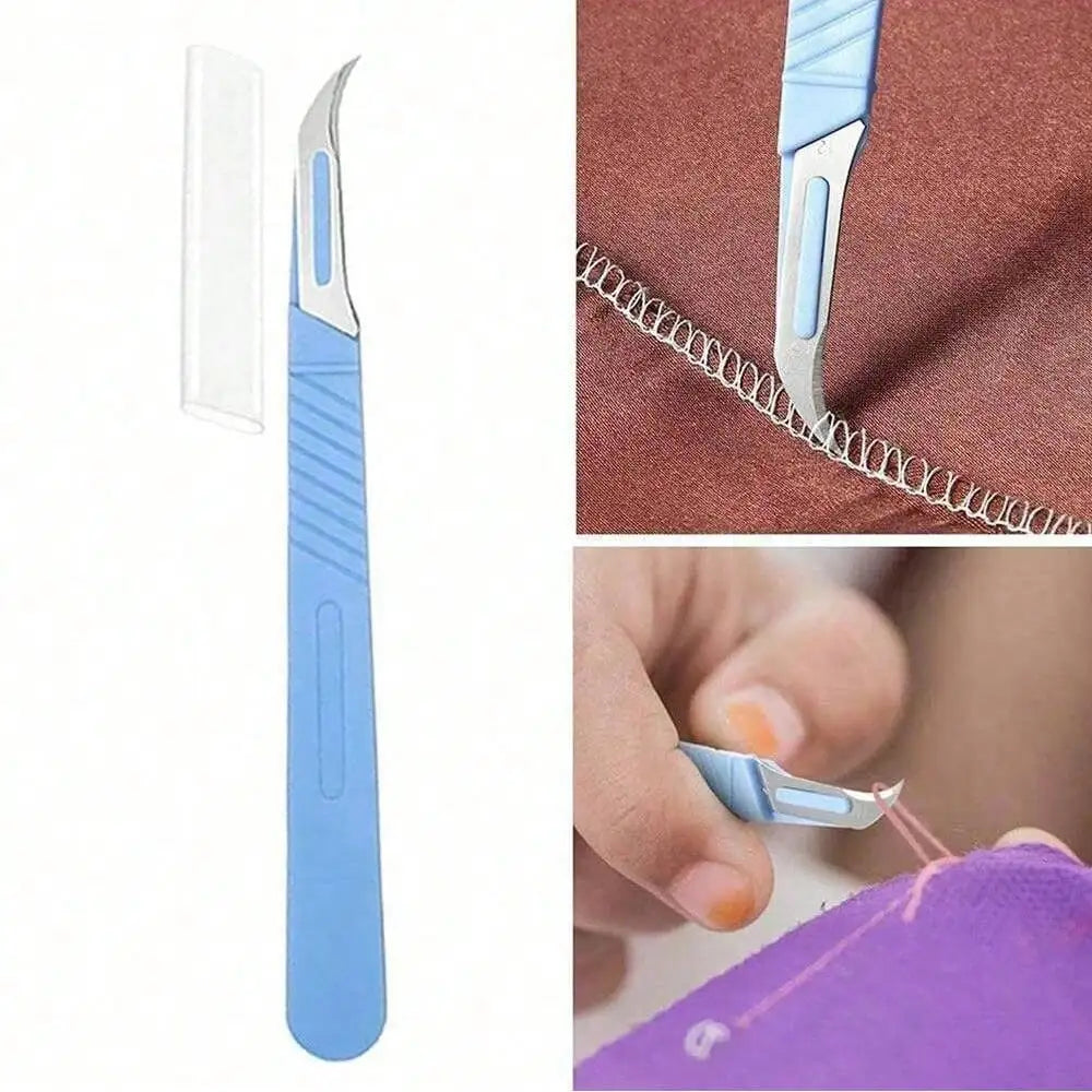 5PCS Sewing Seam Ripper Kit Blue