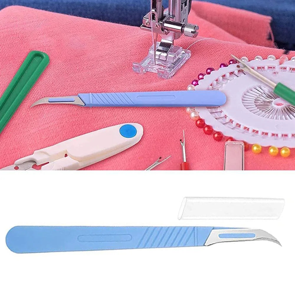 5PCS Sewing Seam Ripper Kit Blue