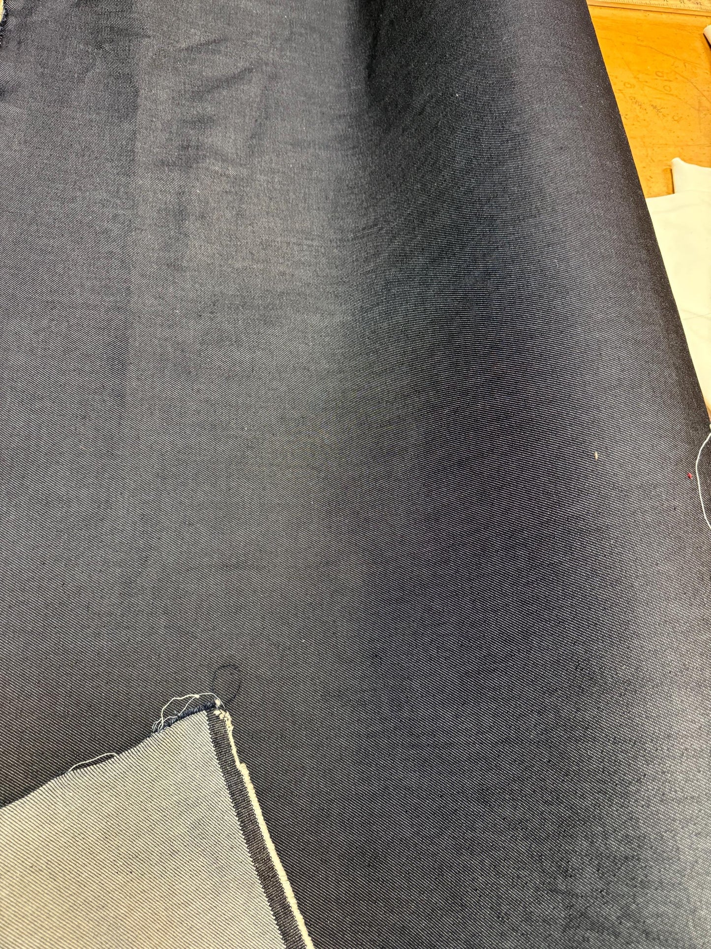 Indigo Blue Denim Fabric – Cotton, Medium Weight, Apparel Fabric by the Yard