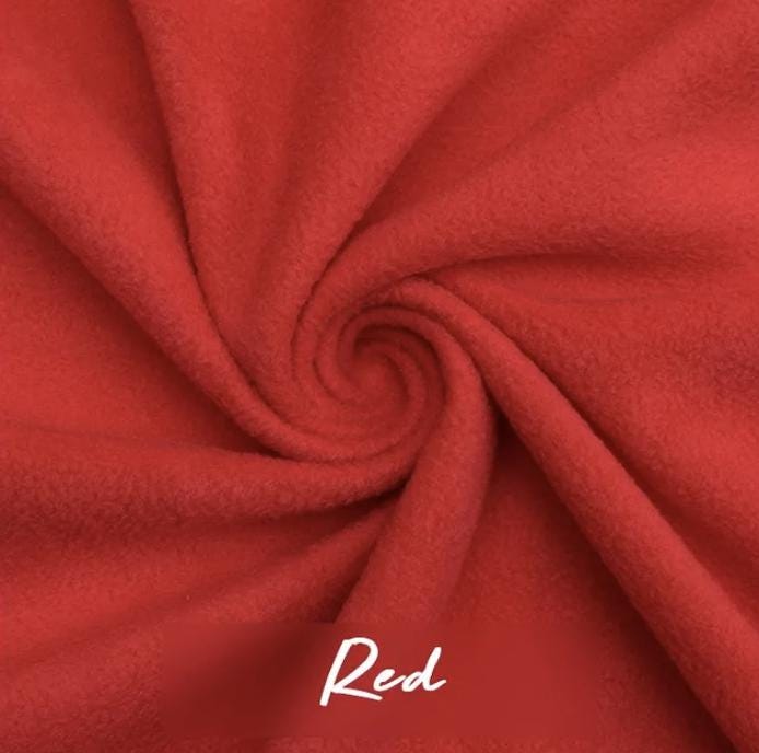 Anti-Pill Polar Fleece Fabric: Solid Color, 60" Wide - By The Yard