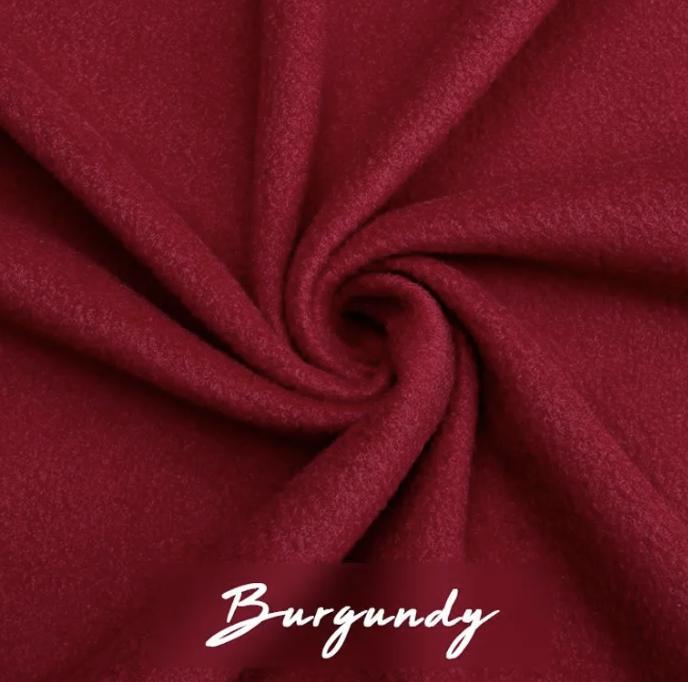 Anti-Pill Polar Fleece Fabric: Solid Color, 60" Wide - By The Yard