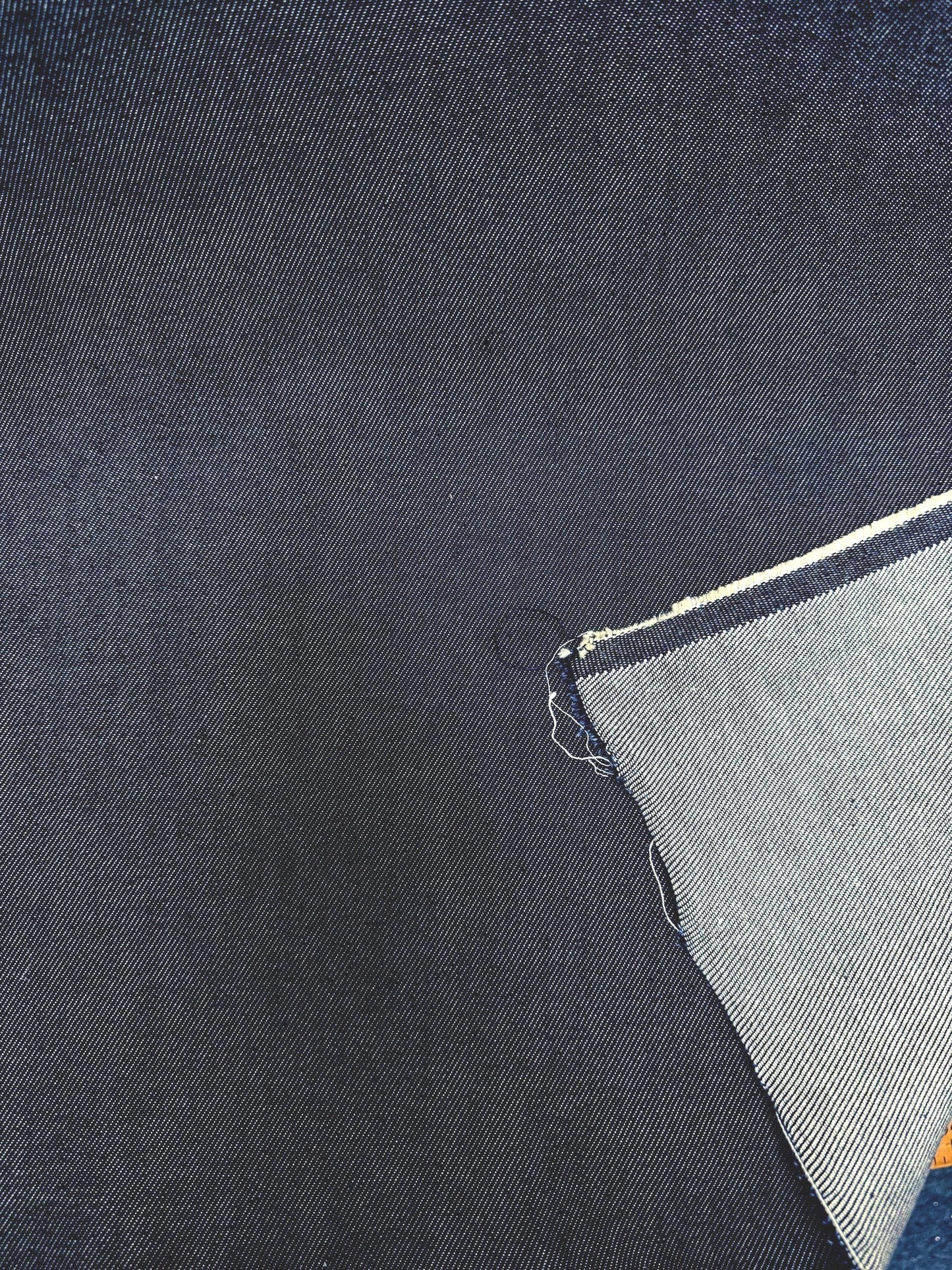 Indigo Blue Denim Fabric – Cotton, Medium Weight, Apparel Fabric by the Yard