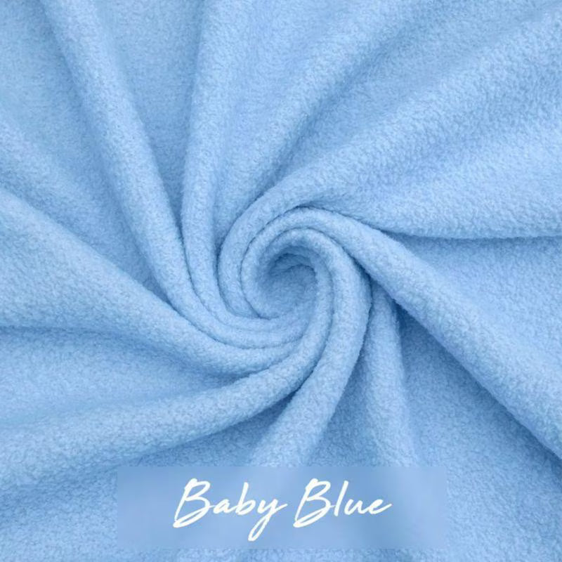 Solid Polar Fleece - 60” wide Anti-Pill - Sold by the yard