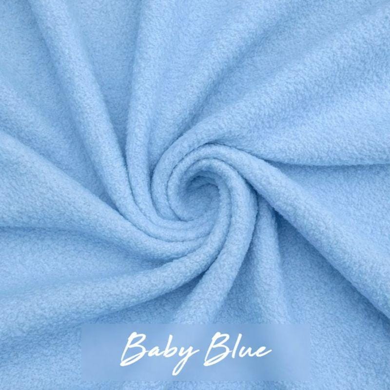 Anti-Pill Polar Fleece Fabric: Solid Color, 60" Wide - By The Yard