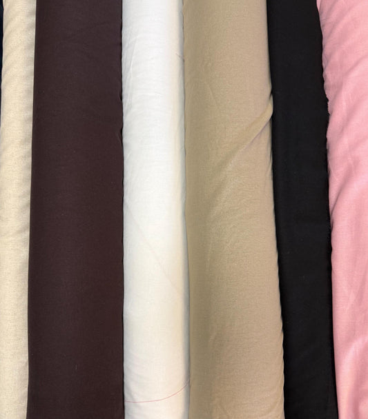 Linen Rayon Blend Fabric – 54” wide - Soft Draping Woven – Apparel & Sewing Fabric (Sold by the Yard