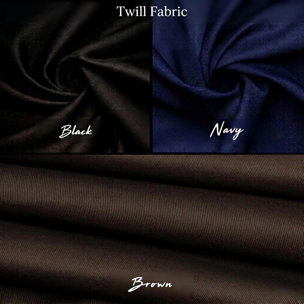 Poly Cotton Twill Fabric – 60” Wide – Durable 65/35 Blend – Sold by the Yard