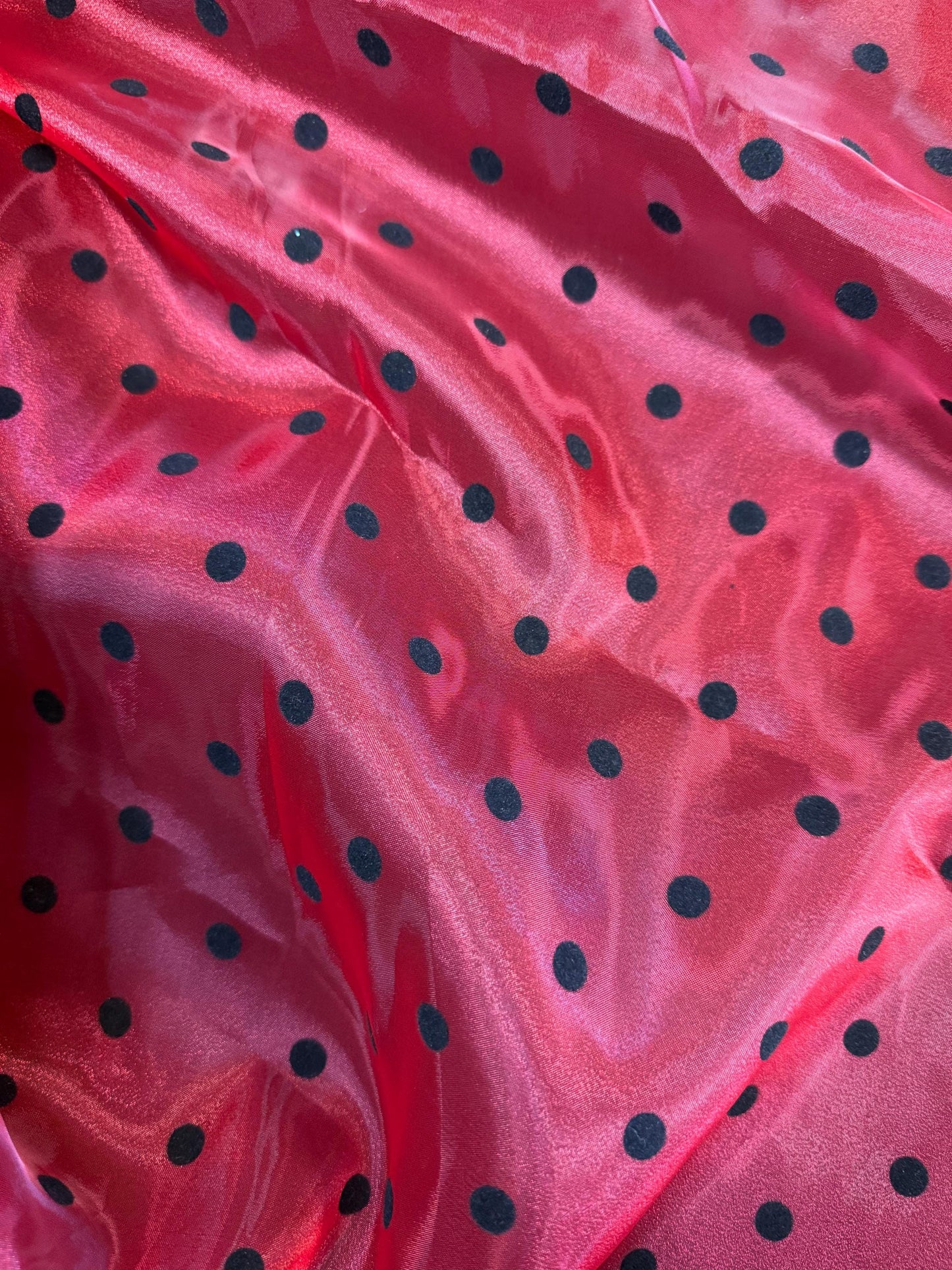 Polka Dot Organza Fabric by the Yard | 60" Wide | 100% Polyester | Sheer Dot Fabric