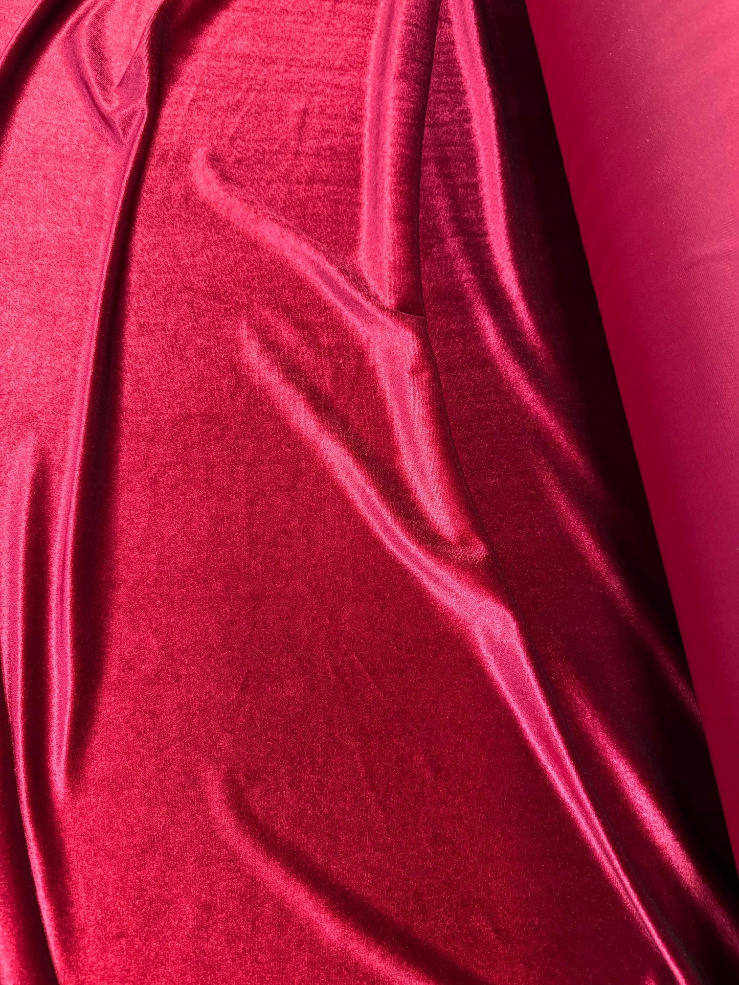 Stretch Velvet Fabric by Yard | 4-Way Stretch Apparel, Dancewear, Gala Dresses