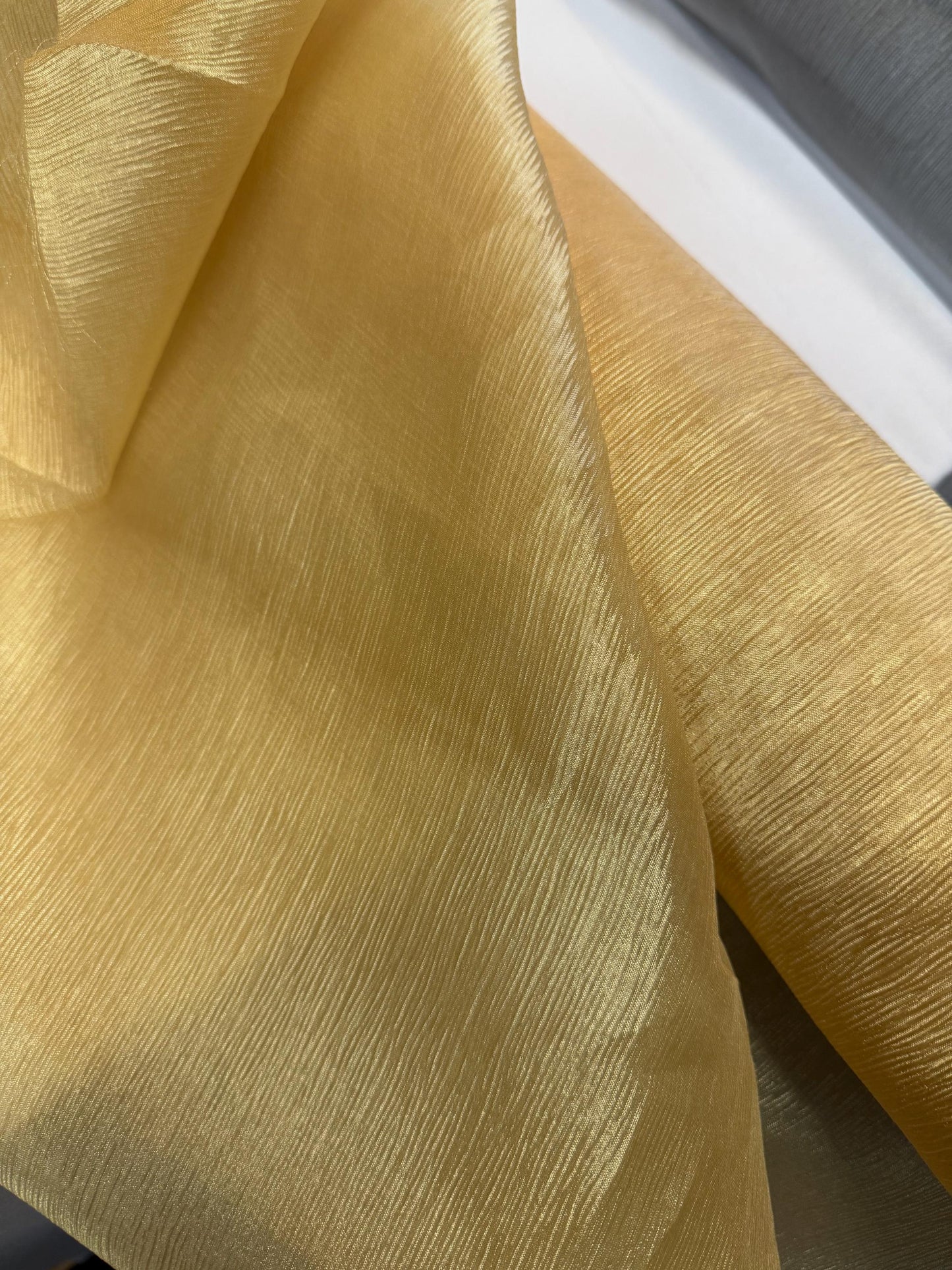 Crystal Sheer Organza | 54" Wide | Sold by the yard |