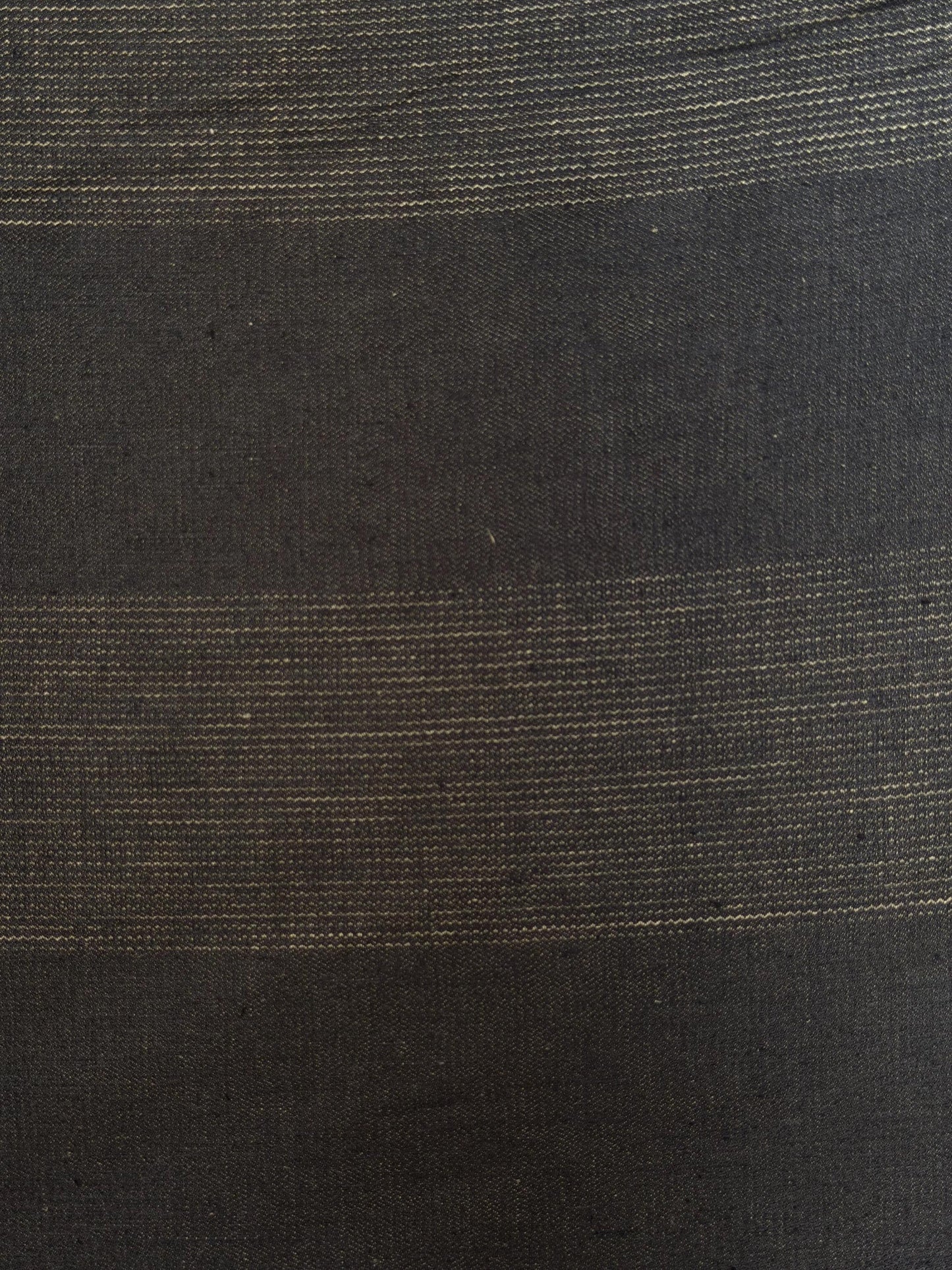 Indigo Tonal Stripe Linen Denim Cotton Blend Fabric by the Yard – 55" Wide – Woven Texture – Pants, Jackets, Skirts & Structured Sewing