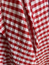 Load image into Gallery viewer, Red cotton gingham (3 yard piece)
