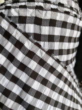 Load image into Gallery viewer, Black and white gingham (3 yard piece)
